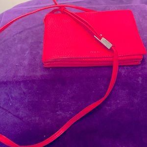 Auxiliary, red cross body bag